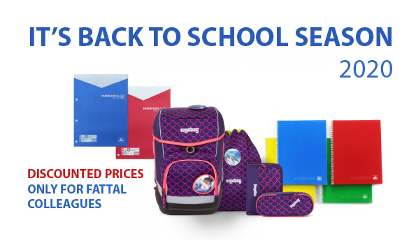 IT�S BACK TO SCHOOL SEASON